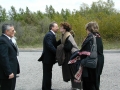 3 June, 2005. Dedication of the Memorial to the Jews of Liepaja- Holocaust victims in Shkede. 1941-1945