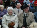 R. Suharj and E, Kaplan at the dedication of the memorial in Shkede. 3 June, 2005