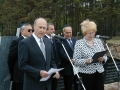 Dedication of the Memorial to the Jews of Liepaja- Holocaust victims in Shkede. 1941-1945